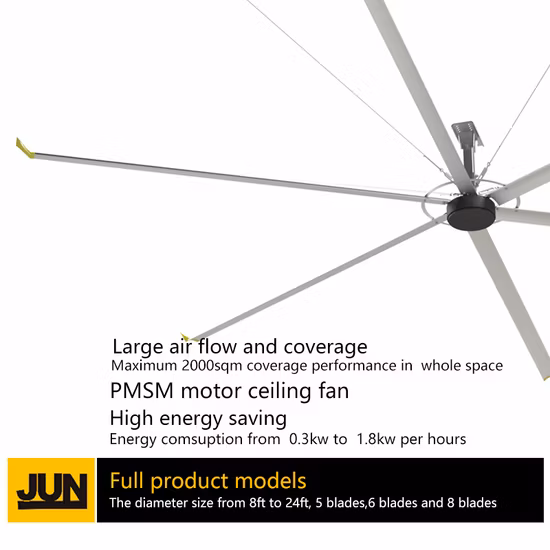Factory Direct Sell Big Ass 16FT Hvls Big Industrial Fans