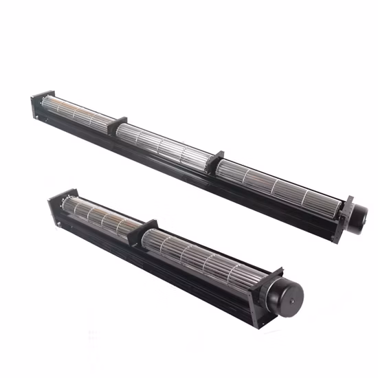 12V 24V DC Cross Flow Fan with PWM 0~10V Speed Control for HVAC Floor Unders Warmth