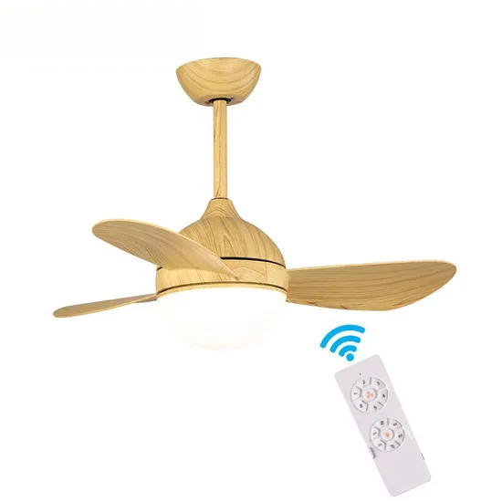 42 Inch Energy Saving AC DC Motor 3 Blades Modern LED Ceiling Fan Lights 