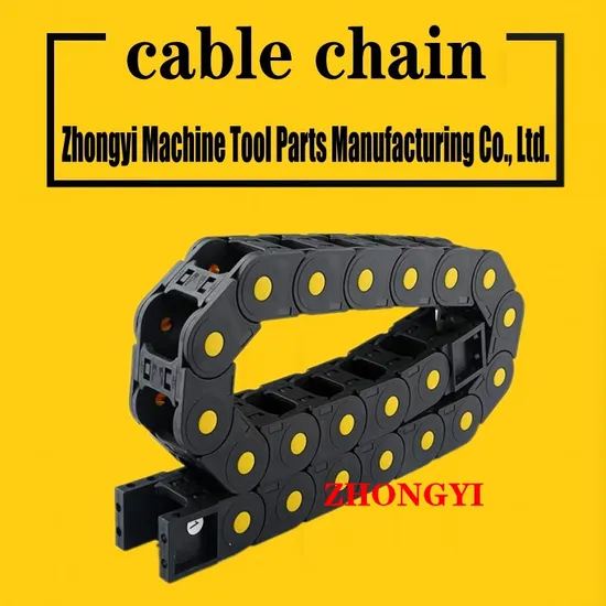 Bridge Type Plastic Cable Drag Chain for Cable Protection 