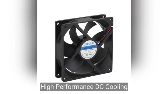 High Speed Motor Impeller Flow Fans DC Exhaust Industrial Cooling Axial Fan 