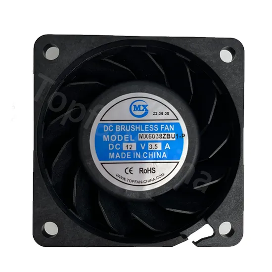 60X60X38mm Cooling Fan Super High Speed 25000rpm Ball Bearing Electric Industrial DC 48V Motor Cooling Ventilation Exhuast High Air Flow Good Axial Flow Fans 