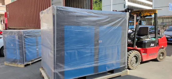 Airstone 37kw 75kw 90kw 110kw 132kw Water Cooling Industrial Permanent Magnet Variable Speed Inverter Rotary Electric Screw Air Compressor 