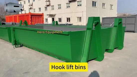 10m Outdoor Steel Waste Waste Bin 