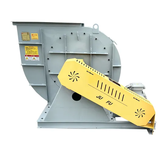 Exhaust Gas Treatment Forward Belt Drive Centrifugal Blower Fan Centrifugal Ventilation Fan 