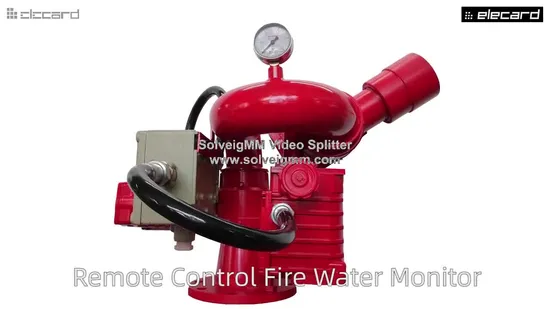 Pskd Remote Control Hight Quality Elecric Fire Water Monitor 
